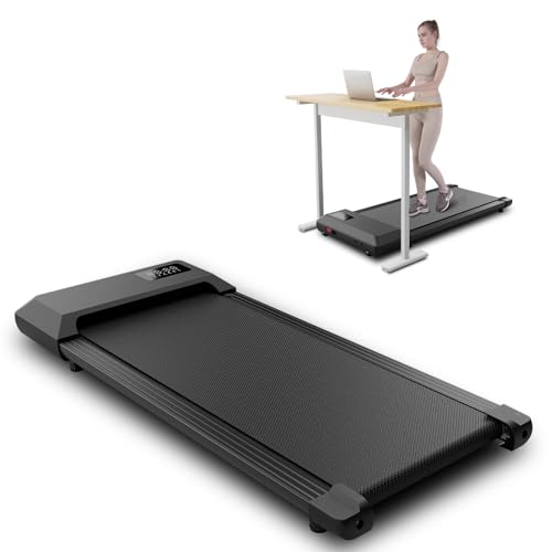 Superun Walking Pad 2.5PS - Laufband für Zuhause und Büro - Laufband Schreibtisch mit APP, LCD Display und Bluetooth - Mini Laufbänder Unter dem Schreibtisch
